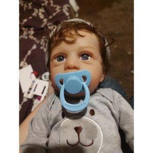 Reborn Baby Dolls Boy Soft Cloth Body Or Kids And Collectors 19 inch